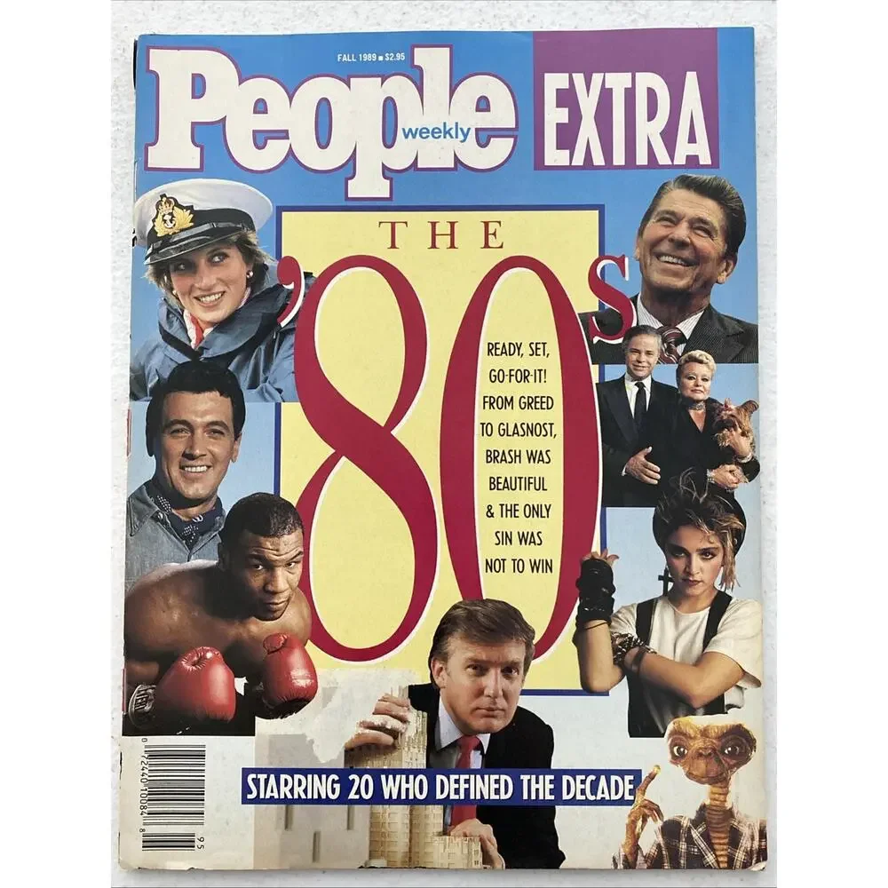 VTG PEOPLE Magazine Special Issue 1989 1994/95 Trump Madonna Princess Di Whitney